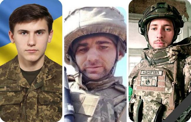 Три громади на Рівненщині напередодні попрощалися з воїнами-земляками