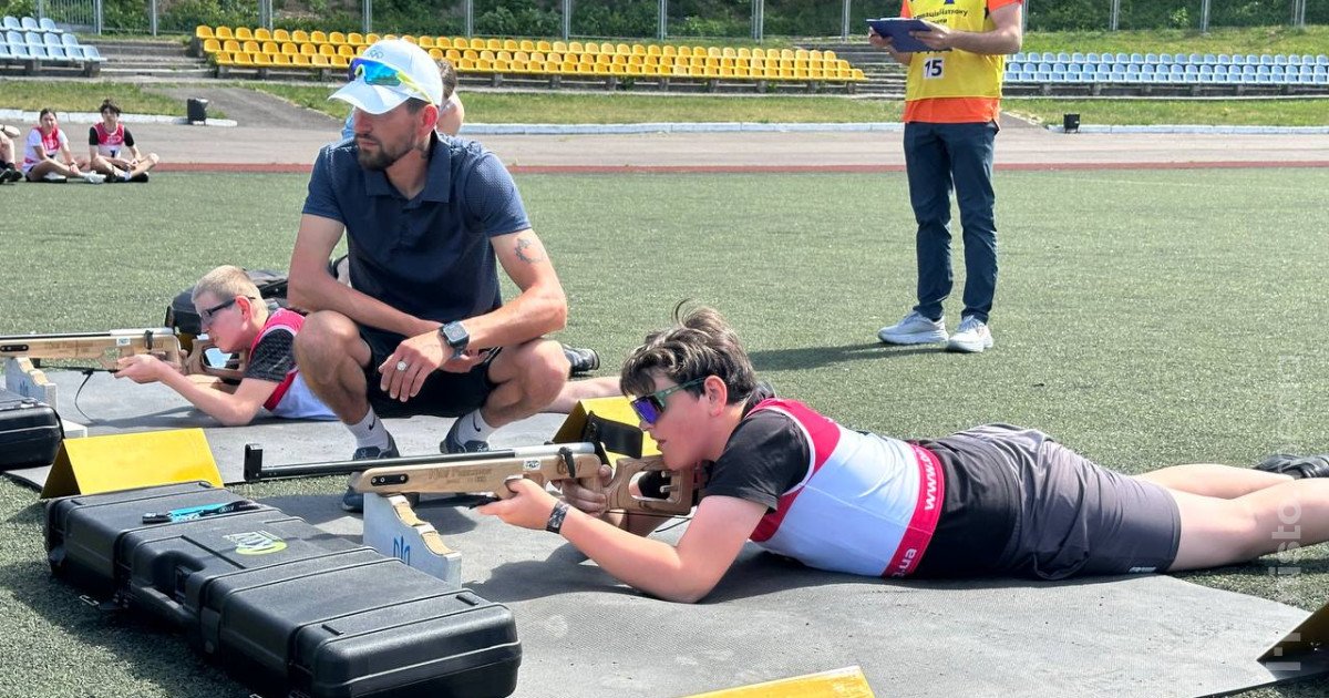 У Луцьку відбувся чемпіонат із літнього біатлону серед дітей з …