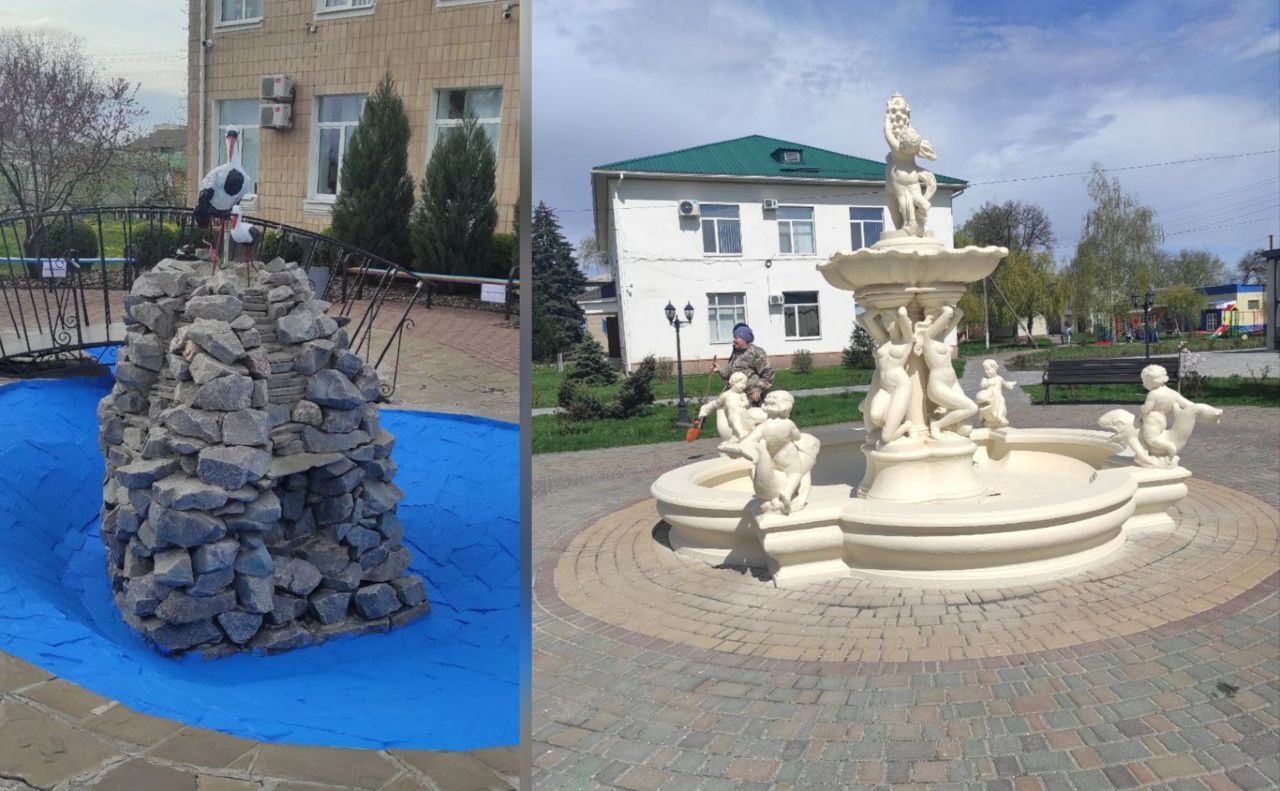 У Решетилівці до запуску готують фонтани