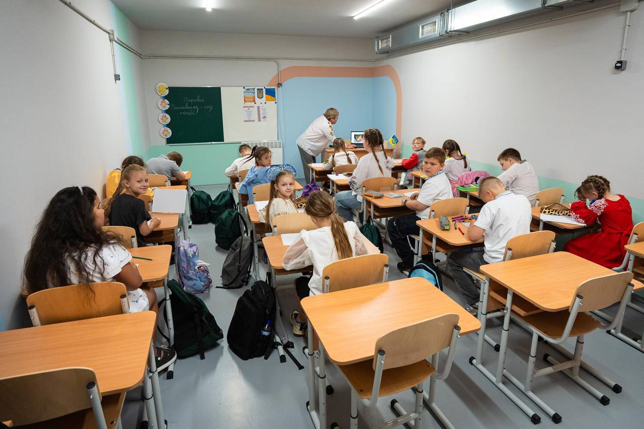 У Савинцях на Харківщині відкрили підземну школу