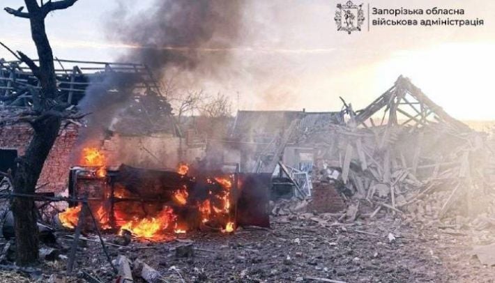 Удар КАБами по Запорізькій області: є загиблий та поранений