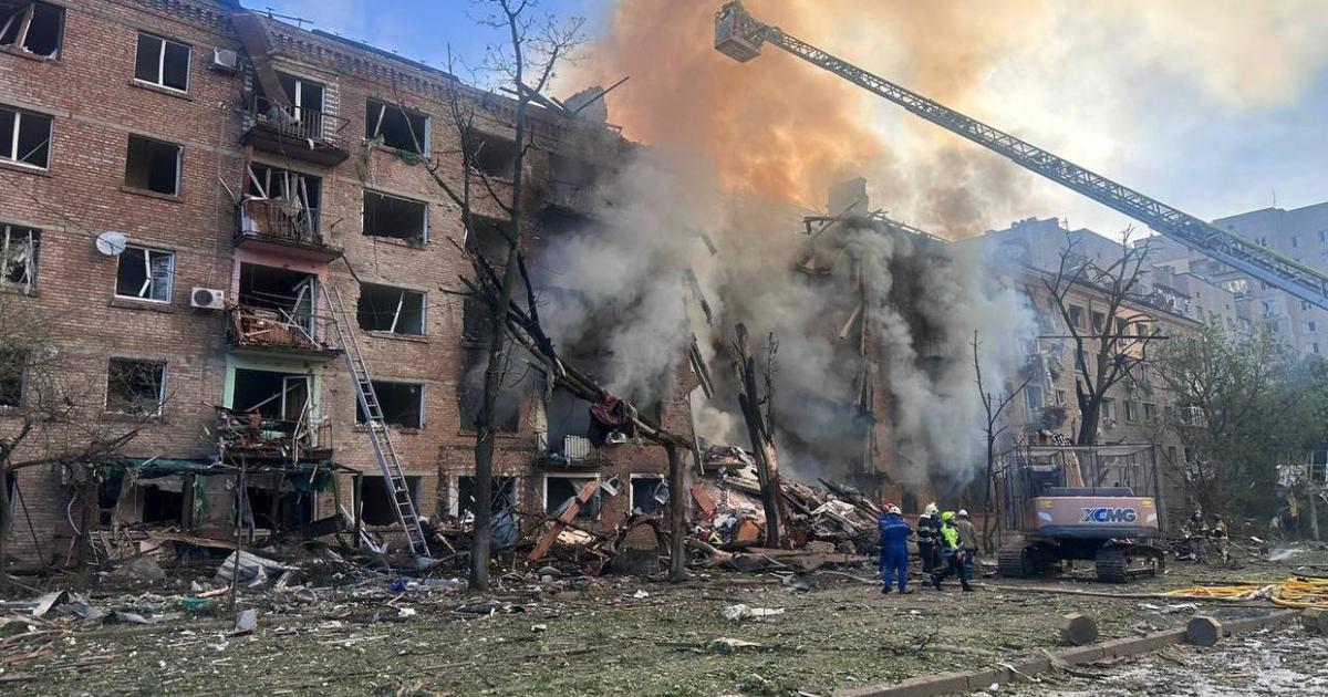 Удар по Києву 24 травня: під завалами будинку знайшли тіло …