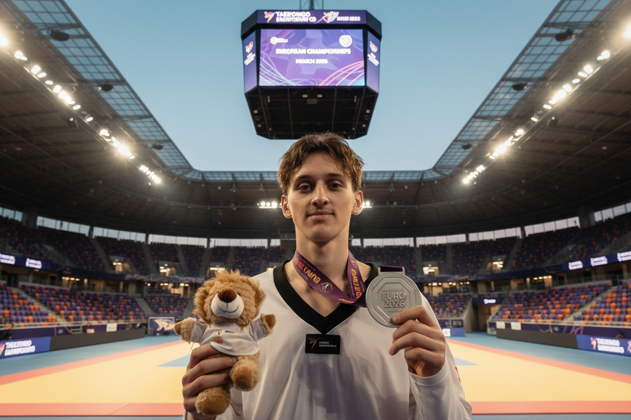 Український тхеквондист здобув срібло чемпіонату Європи в Мюнхені