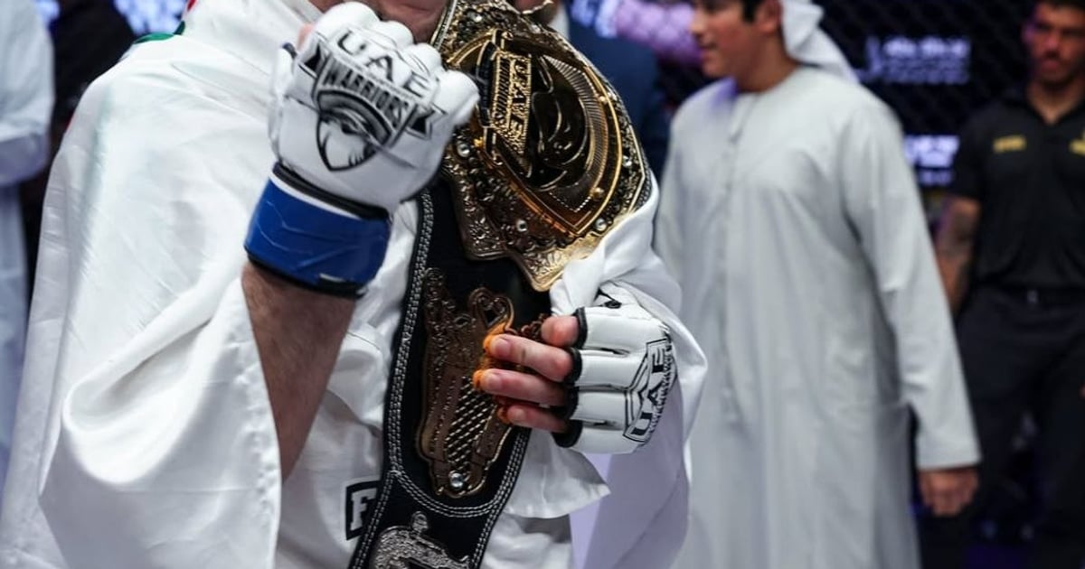 Український боєць Владислав Руднєв родом з Краматорська став чемпіоном UAE …