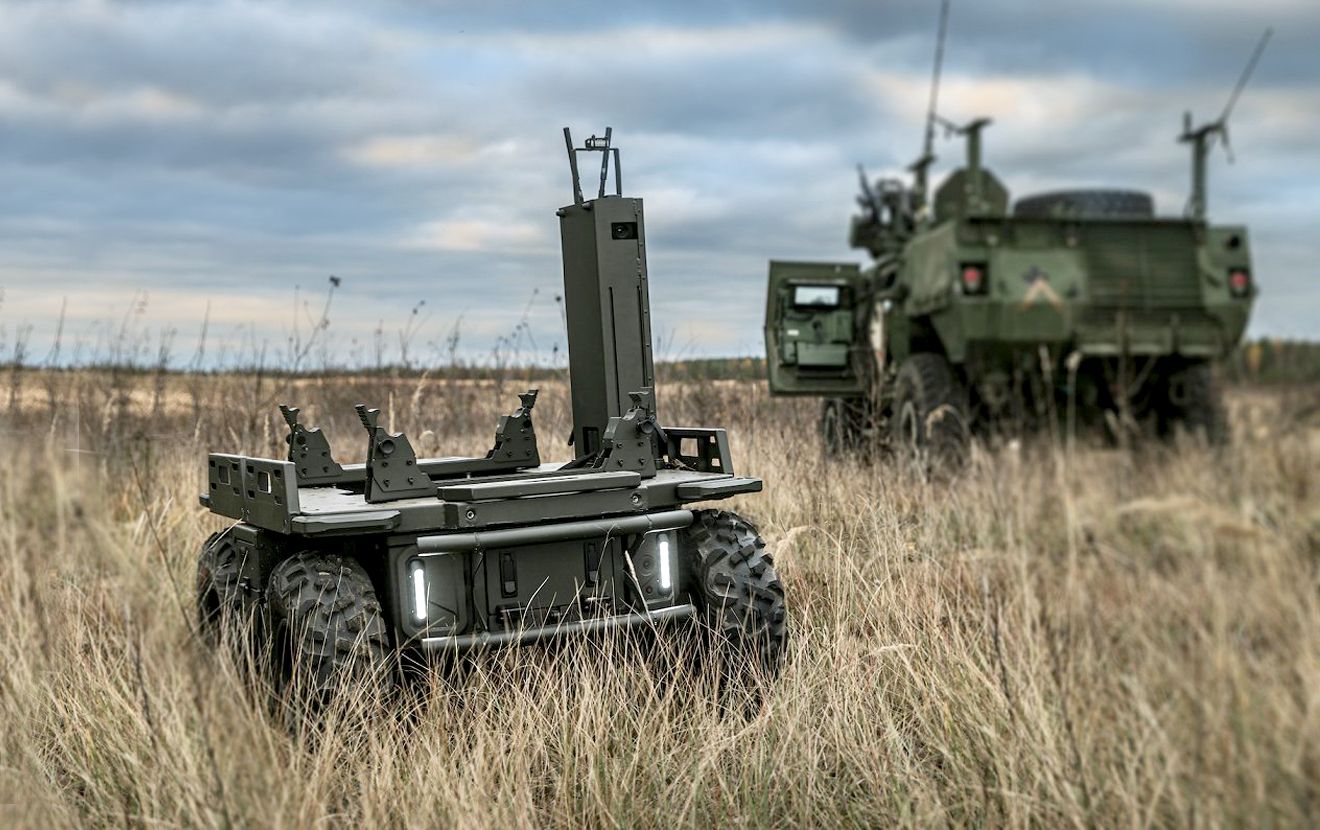 Український фронт допоміг Латвії створити бойових роботів: на тестах "латвієць" …
