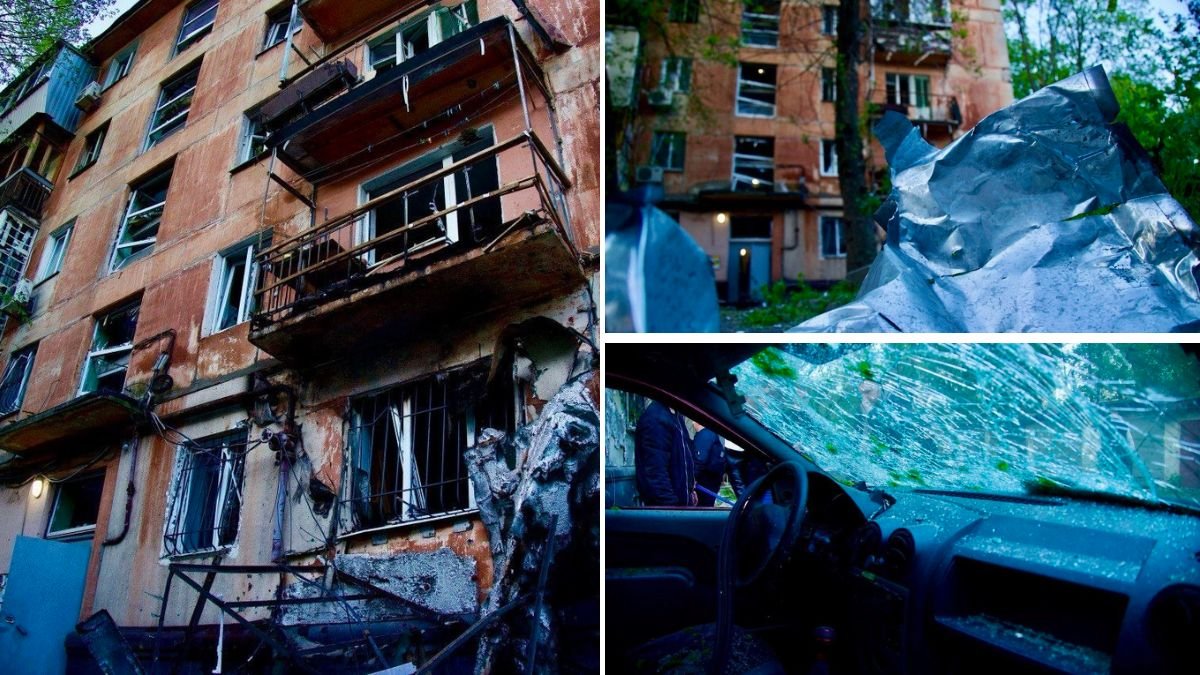 Уночі ворог вдарив по Дніпру: пошкоджені багатоквартирні будинки, серед постраждалих …