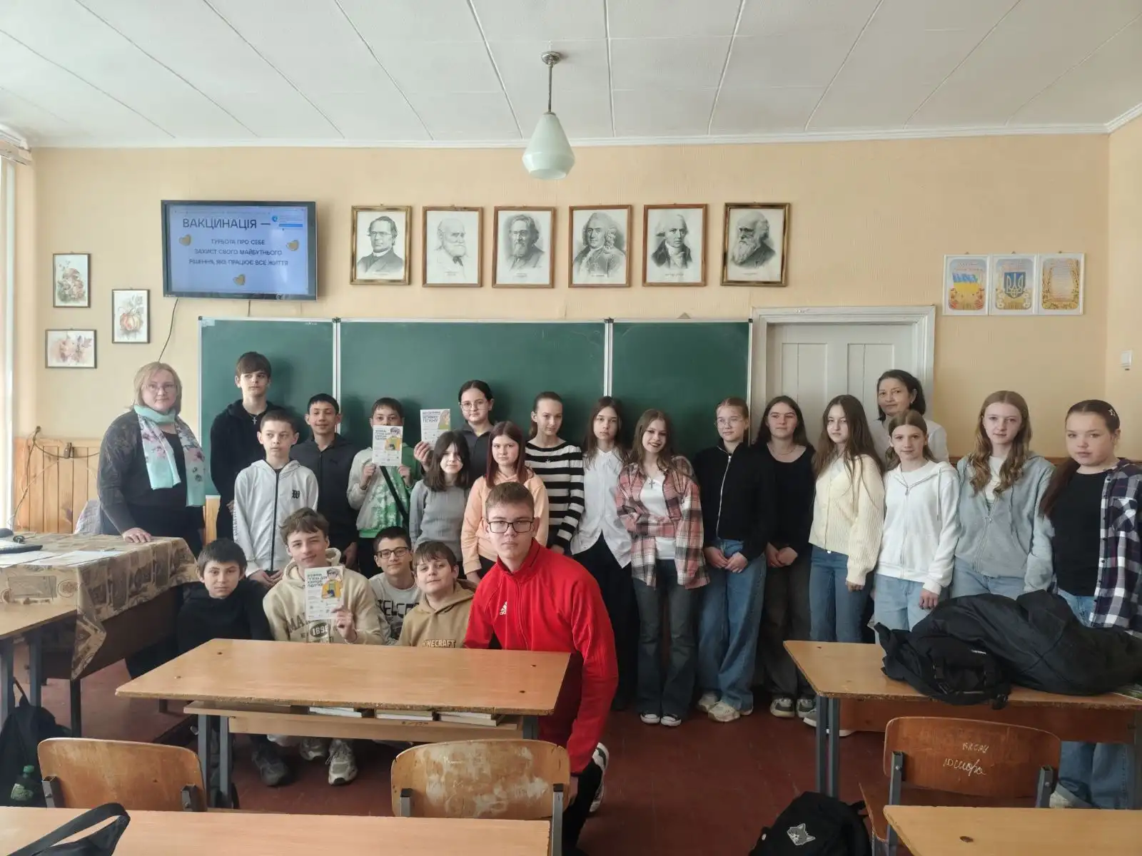 Уроки про вакцинацію проводять у школах Рівненщини