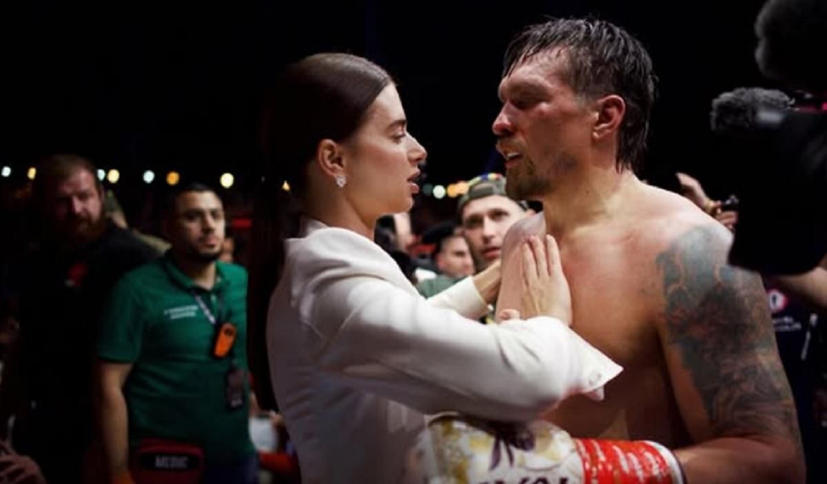 Усик отримав зізнання в коханні після перемоги над Верховеном – …