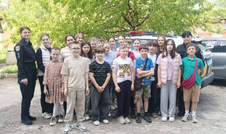 Учні Калуша відвідали поліційне відділення з екскурсією