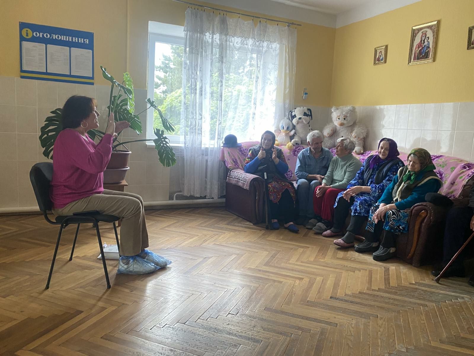 У Бершадському терцентрі відбулася щира зустріч із підопічними стаціонарного відділення