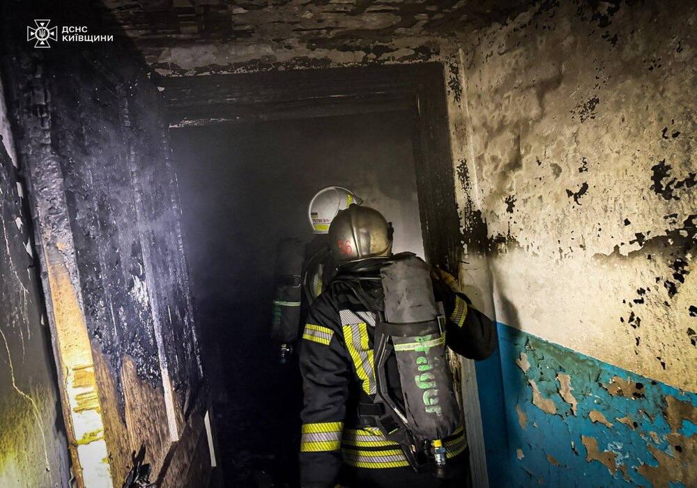 У Броварському районі під час гасіння пожежі виявили загиблу жінку …