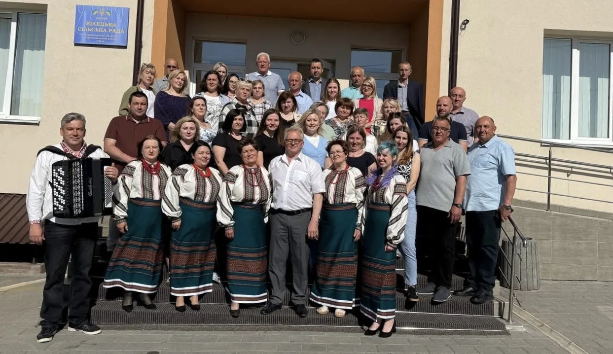 У Білецькій громаді привітали сільського голову з 65-річним ювілеєм