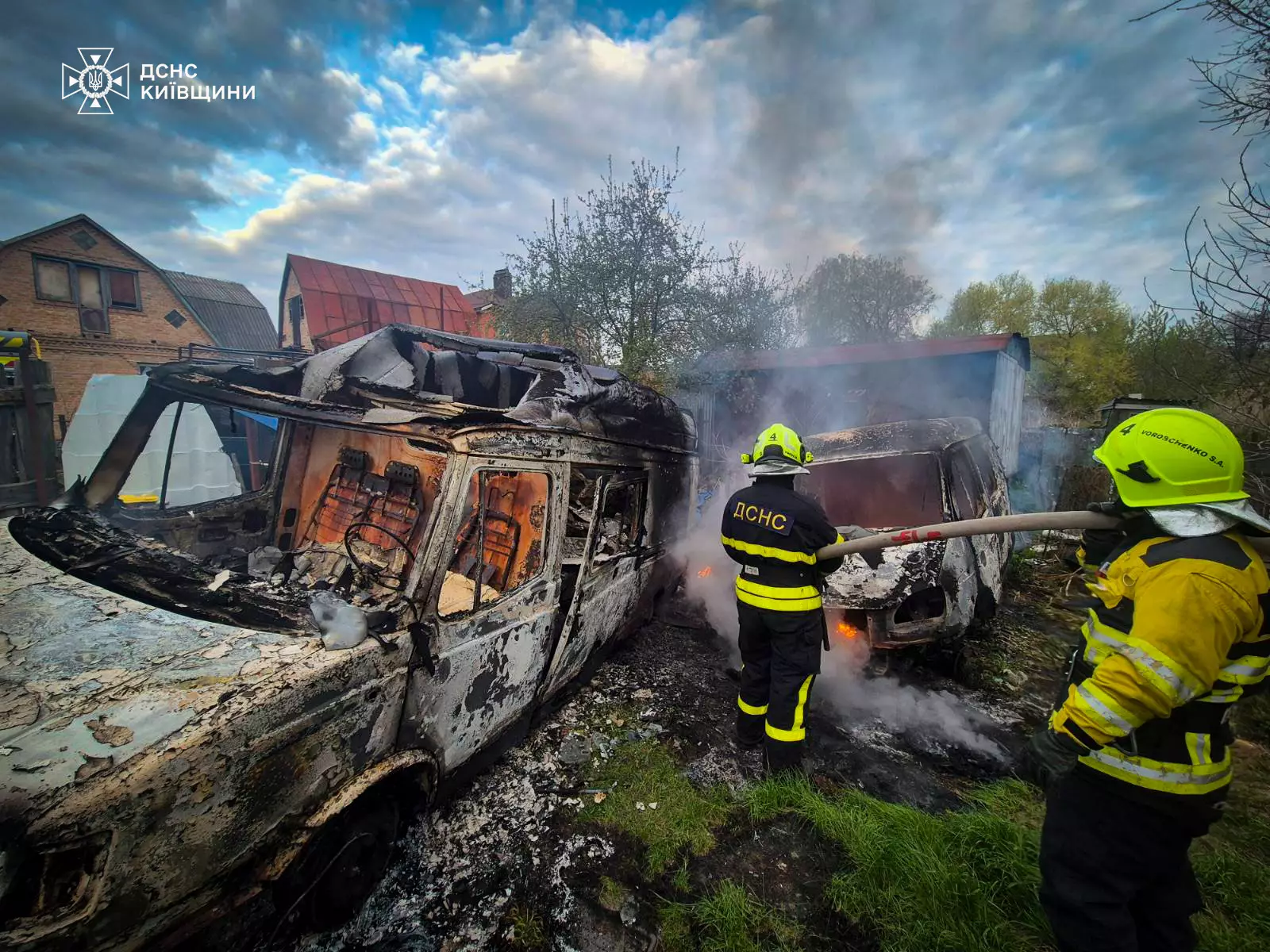 У Білій Церкві горіли дві вантажівки: Пожежу ліквідували