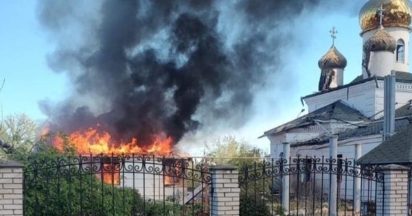 У Вільнянську росіяни пошкодили храм УПЦ МП