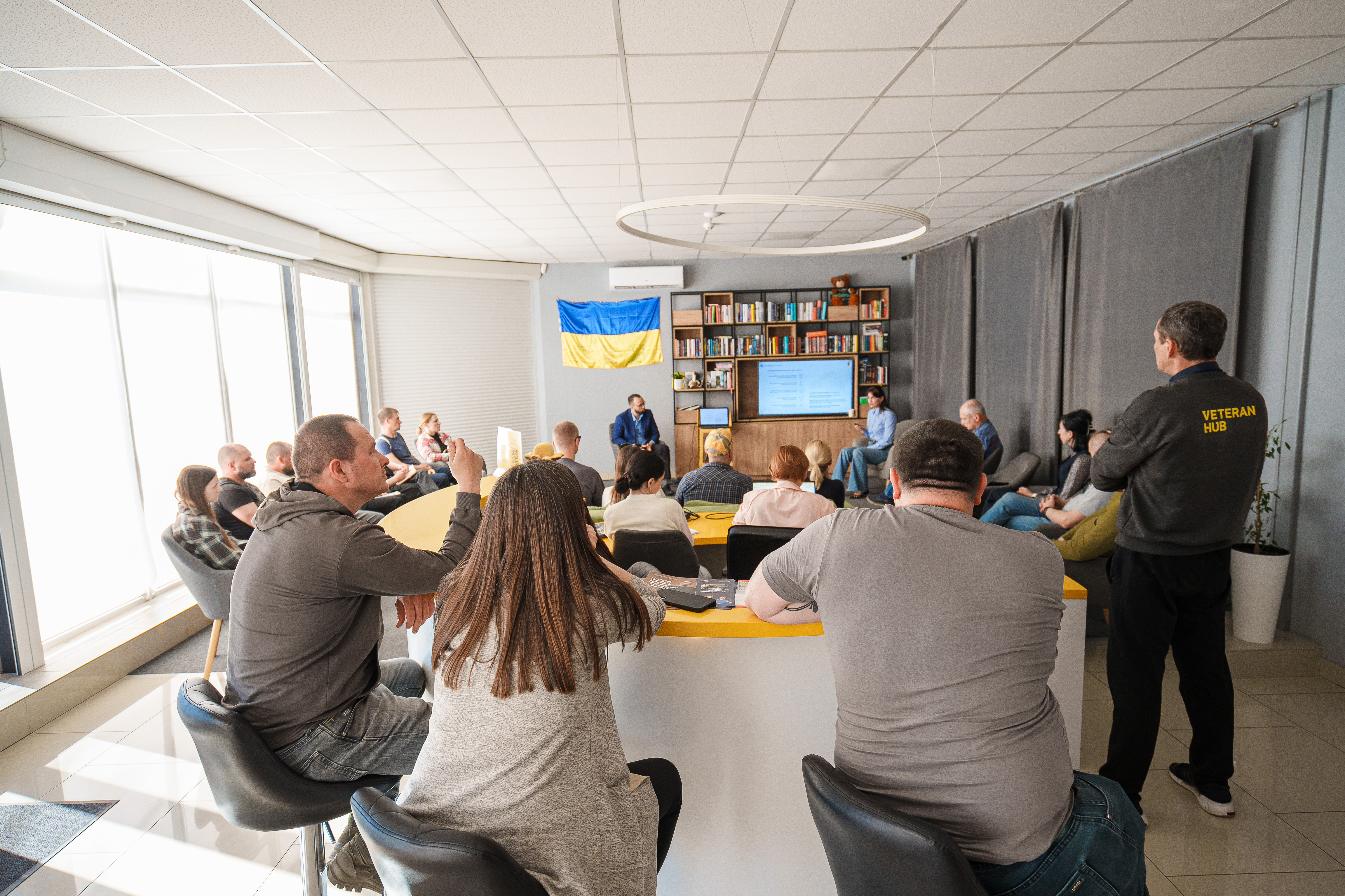 У Вінниці відбулась чергова інформаційна зустріч з ветеранами щодо ваучерної …