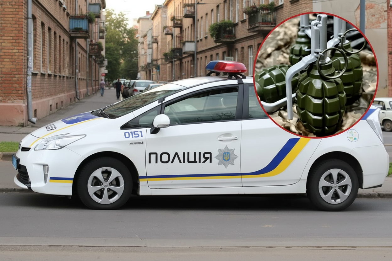 У Вінниці військовий підірвав гранату під час розмови з поліцією