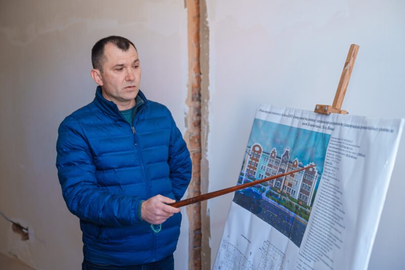 У Вінниці на базі пошкодженого обстрілом пологового будинку створюють сучасний …