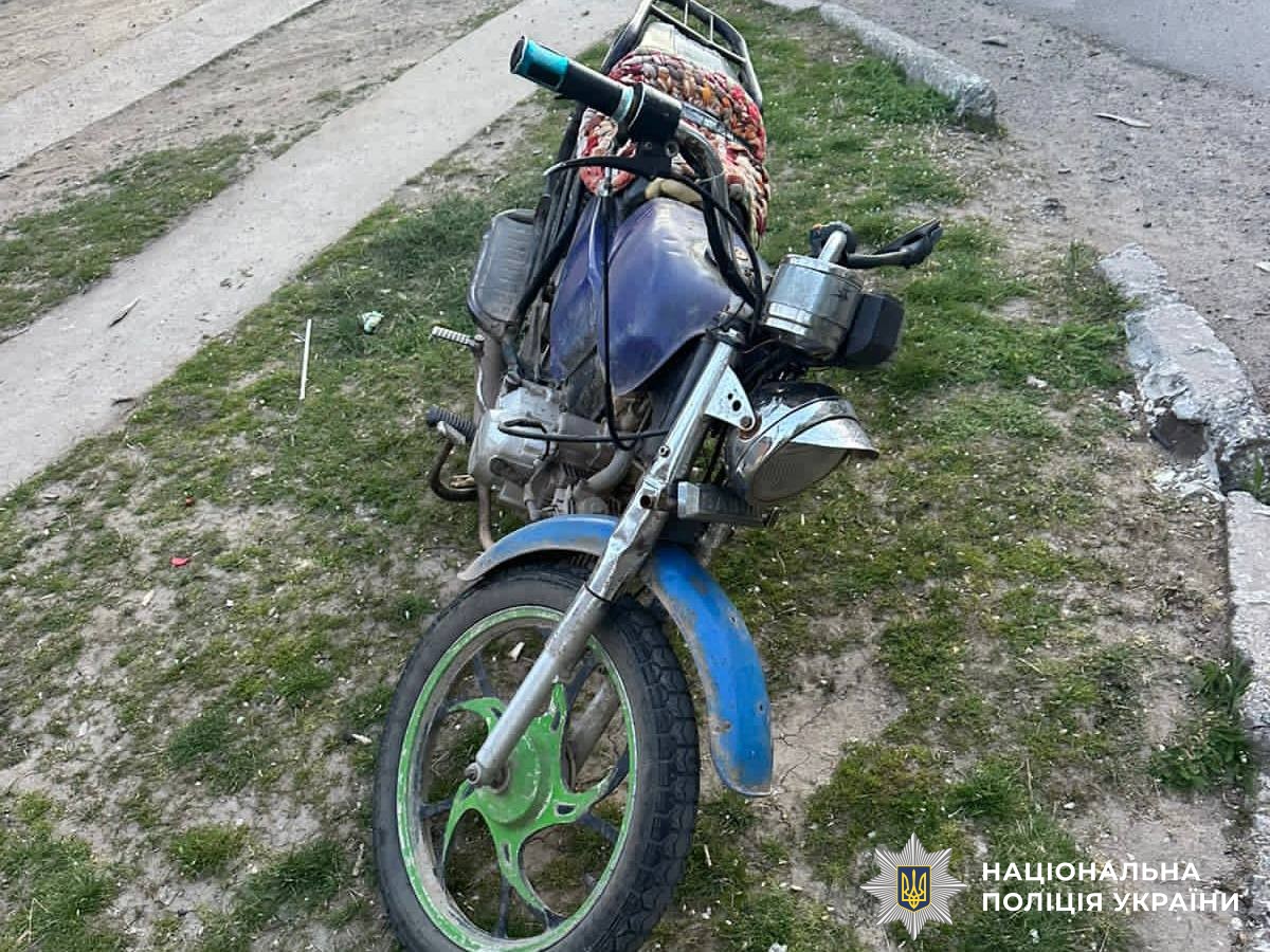 У Вінниці на «зебрі» мотоцикліст травмував жінку