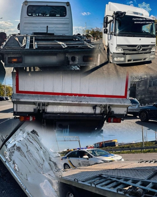 У Вінниці п’яний водій втік з місця ДТП та намагався …