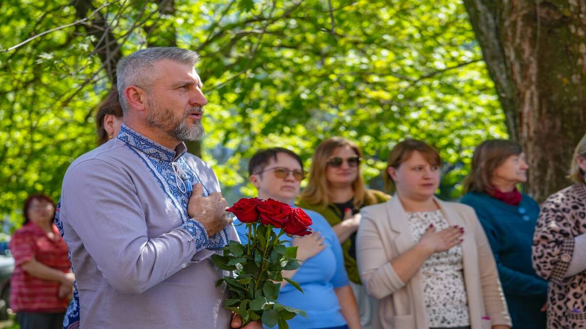 У Гаврилівці встановили пам’ятну табличку на вшанування Віталія Євдоченка