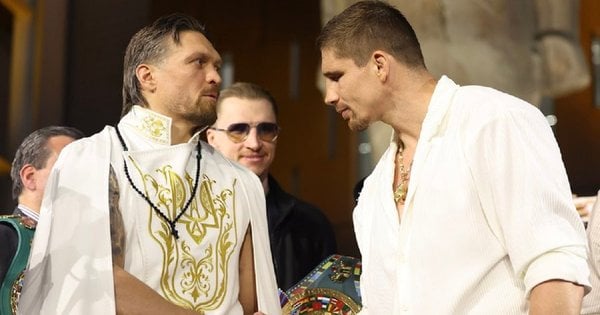 У Гізі відбулася процедура зважування перед боєм Усика і Верховена