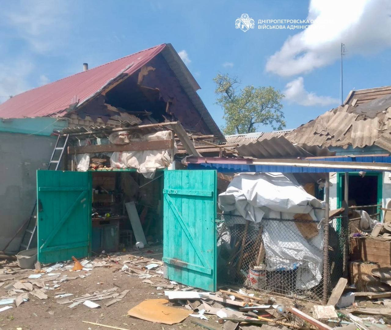 У Дніпропетровській області внаслідок обстрілу РФ поранено четверо людей