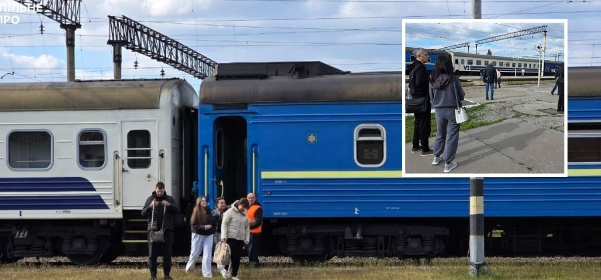 У Дніпропетровській області через ризик ворожого нападу припинили рух потягу …