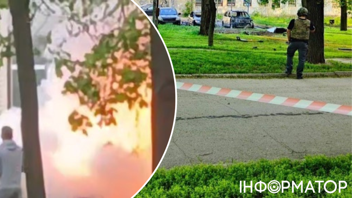 У Дніпрі вибухнула припаркована автівка: постраждали двоє чоловіків