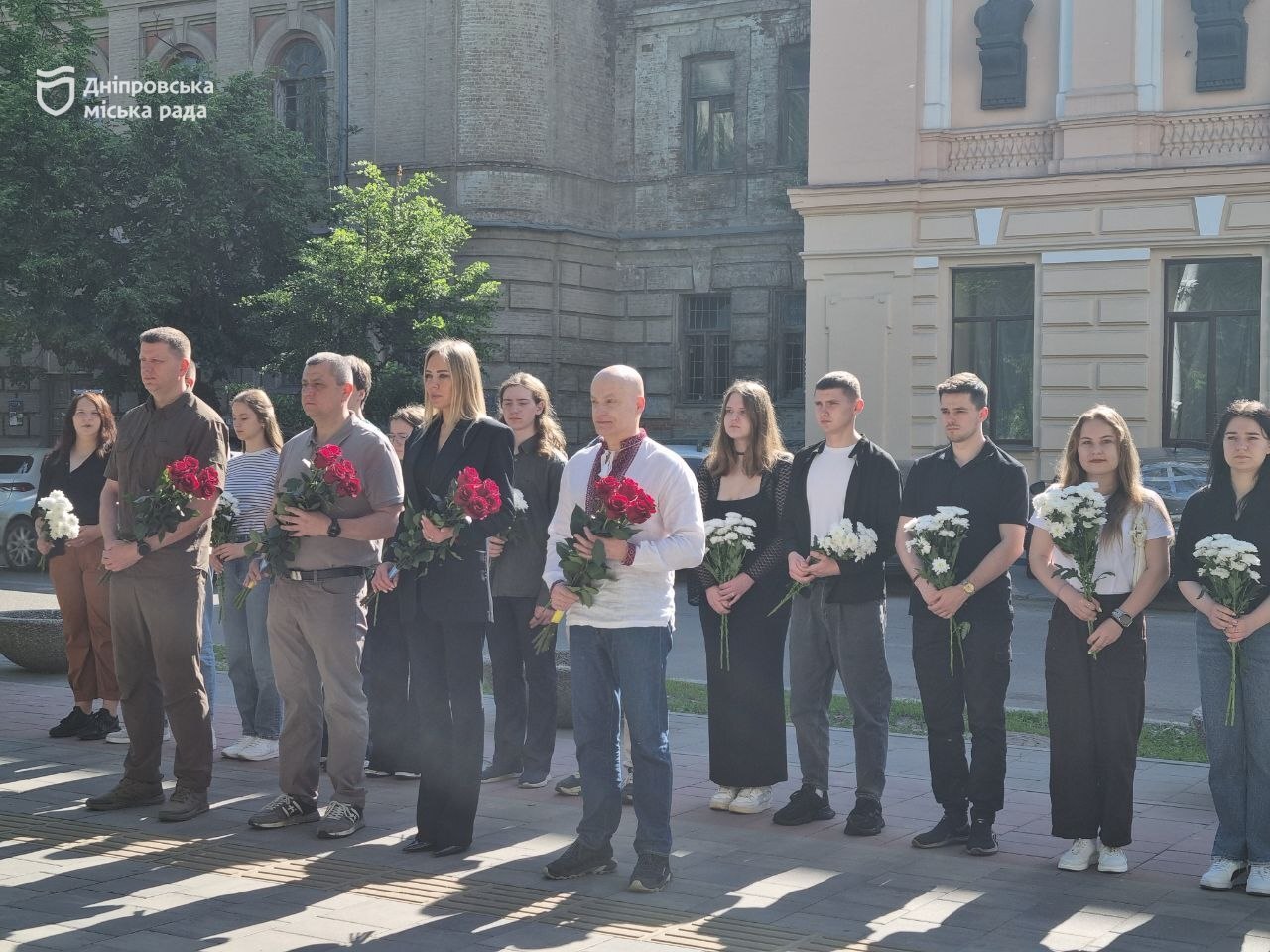 У Дніпрі вшанували пам’ять Тараса Шевченка у річницю його перепоховання