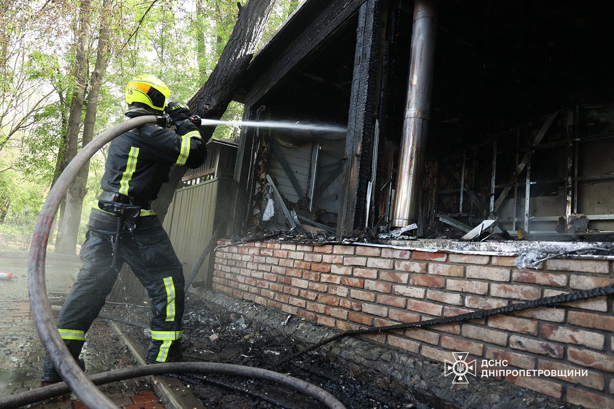У Дніпрі горів відомий ресторан “Плов хочу”