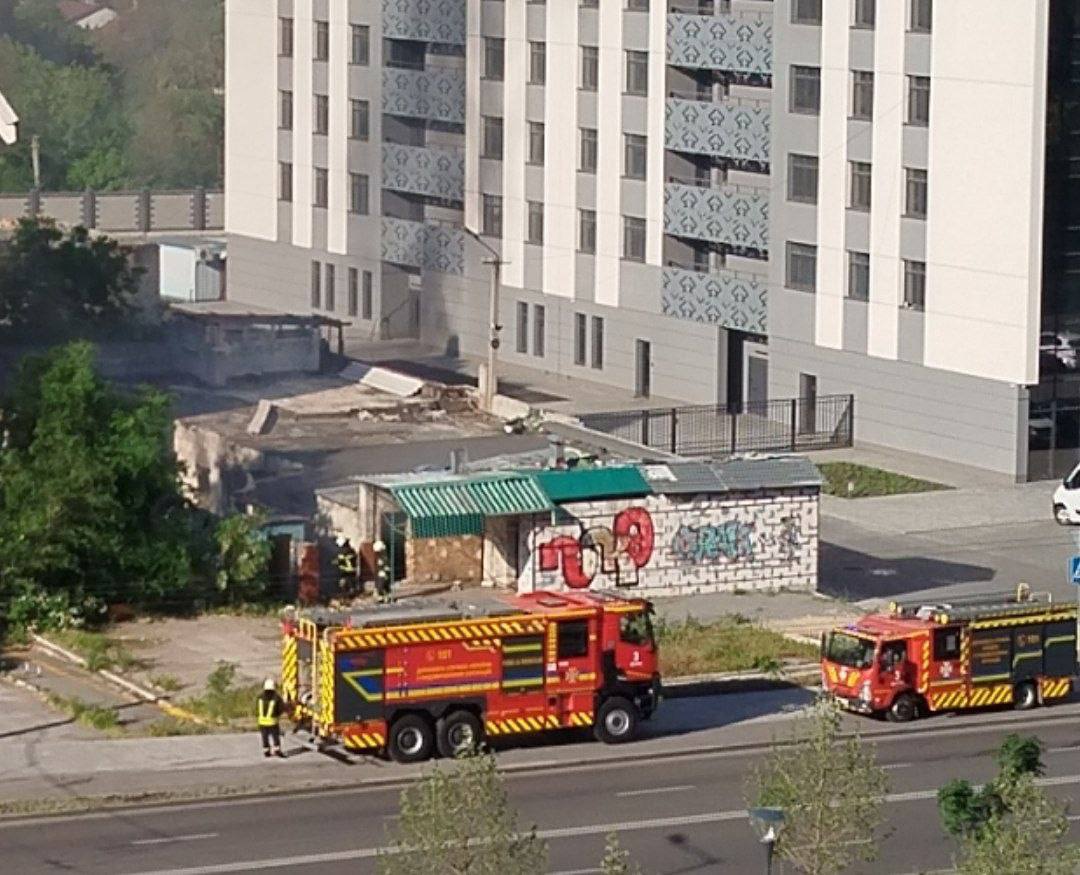 У Дніпрі горів офіс відомого оператора зв’язку (Фото)