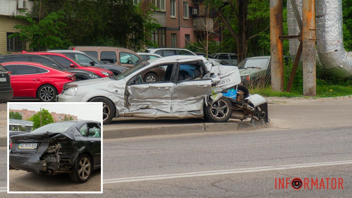 У Дніпрі на Космічній сталась аварія з автобусом та двома …