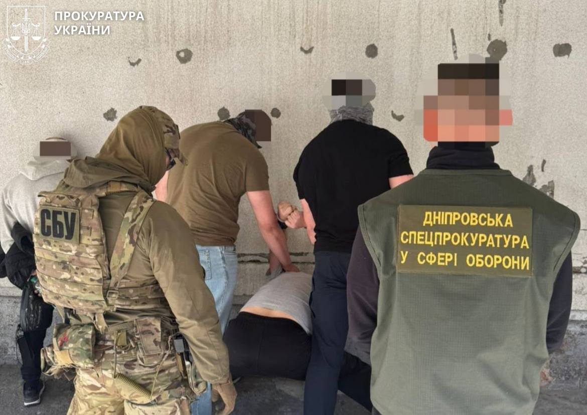 У Дніпрі на хабарі затримали офіцера ТЦК
