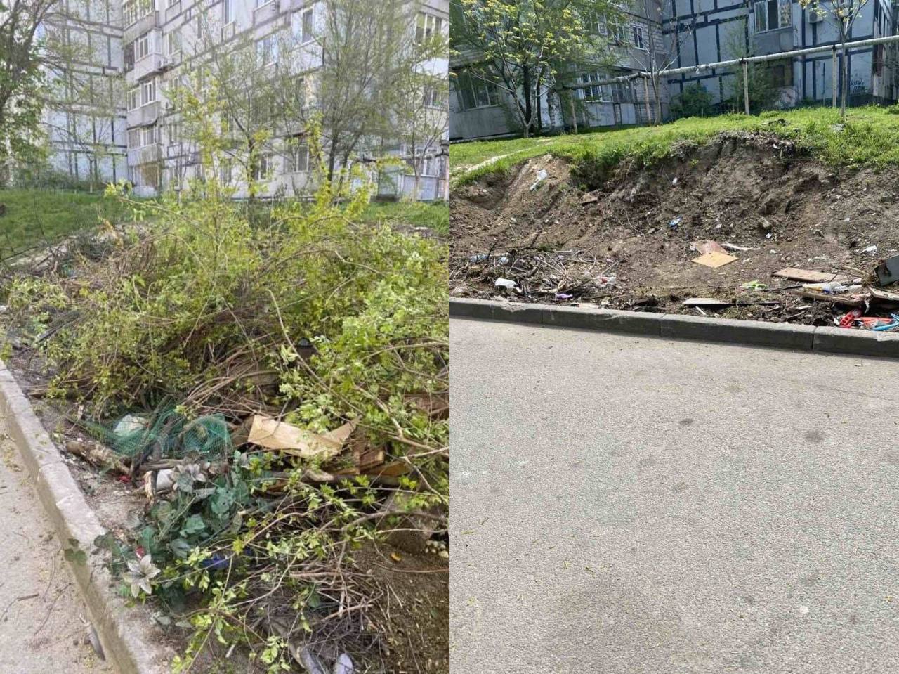 У Дніпрі триває прибирання територій за зверненнями мешканців