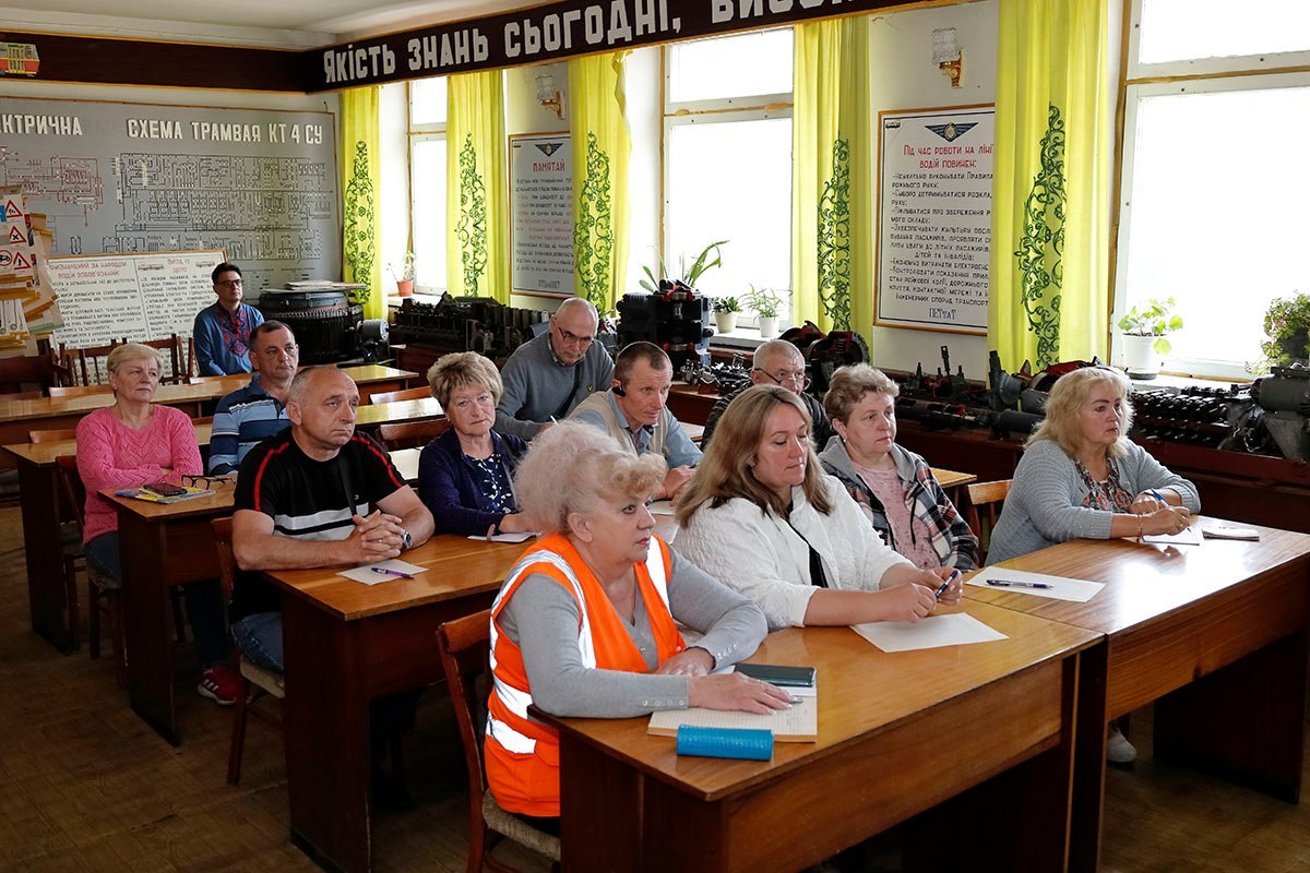 У Житомирі стартувала перепідготовка водіїв ТТУ для роботи на хорватських …
