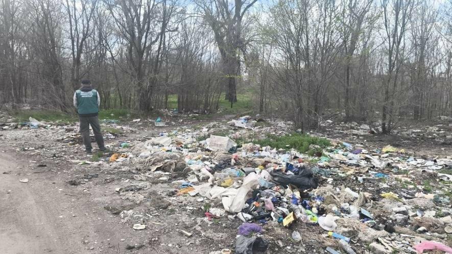 У Запоріжжі виявили велике незаконне сміттєзвалище