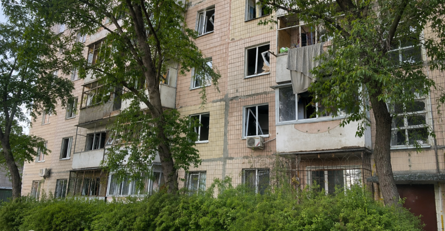 У Запоріжжі після обстрілів пошкоджені 28 будинків у двох районах …