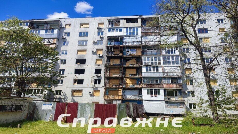 Відбудова після "Іскандера": у Запоріжжі стартував ремонт понівеченої дев’ятиповерхівки