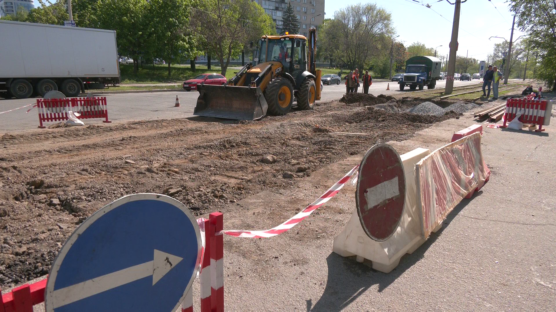 У Запоріжжі розпочали капітальне відновлення трамвайної інфраструктури