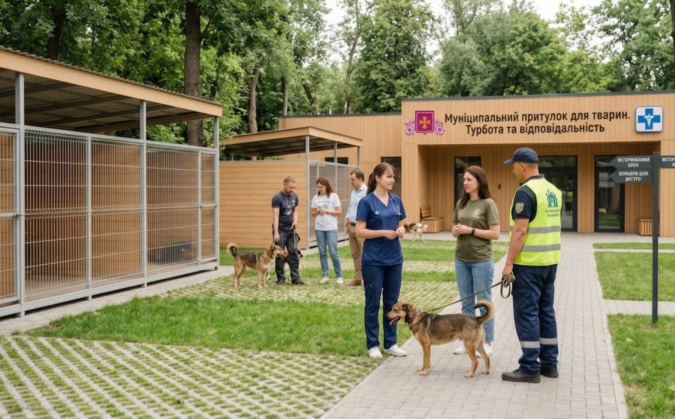 У Золотоноші обговорять створення муніципального притулку для тварин