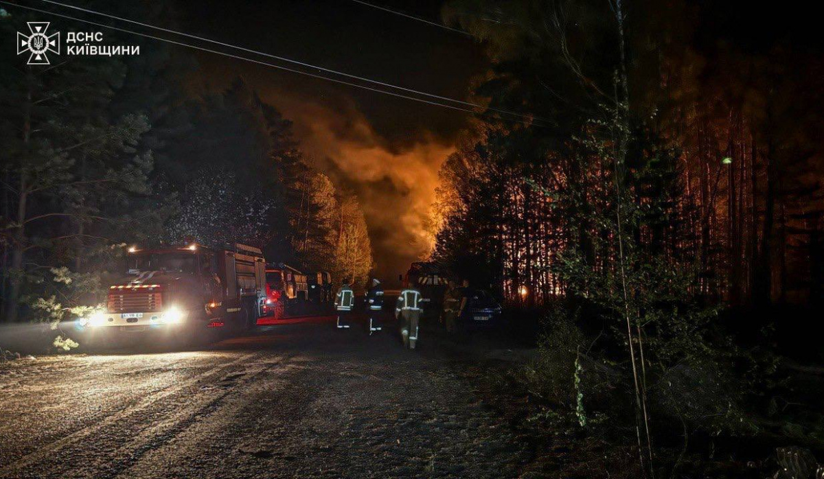 У Зоні відчуження ліквідовують масштабну лісову пожежу: вогонь охопив 1200 …