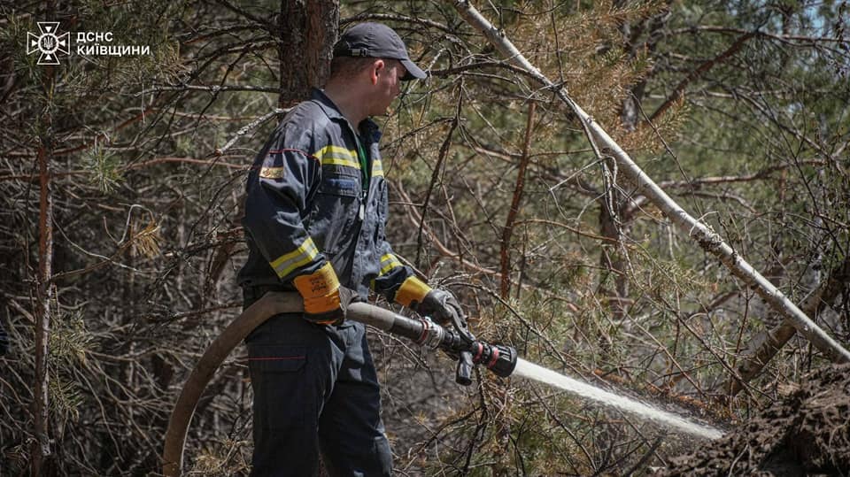 У Зоні відчуження п’яту добу гасять повторне займання лісу після …