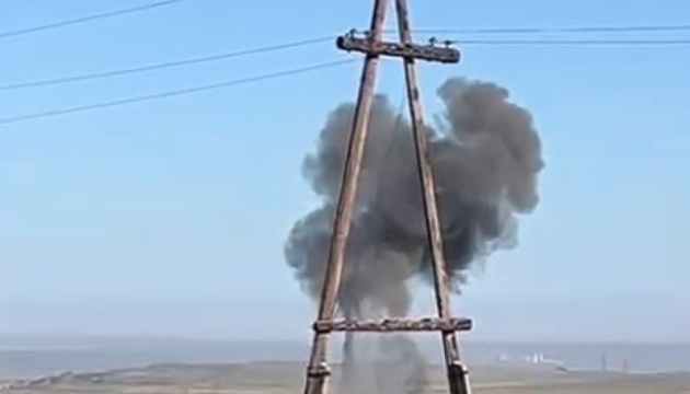 У Казахстані, поблизу кордону з РФ, упав безпілотник