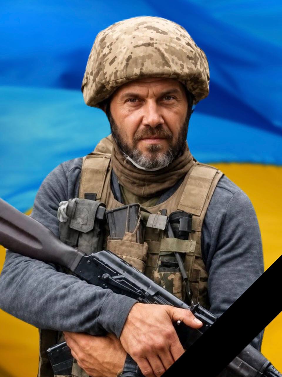У Камʼянському попрощаються з воїном Геннадієм Покатіловим