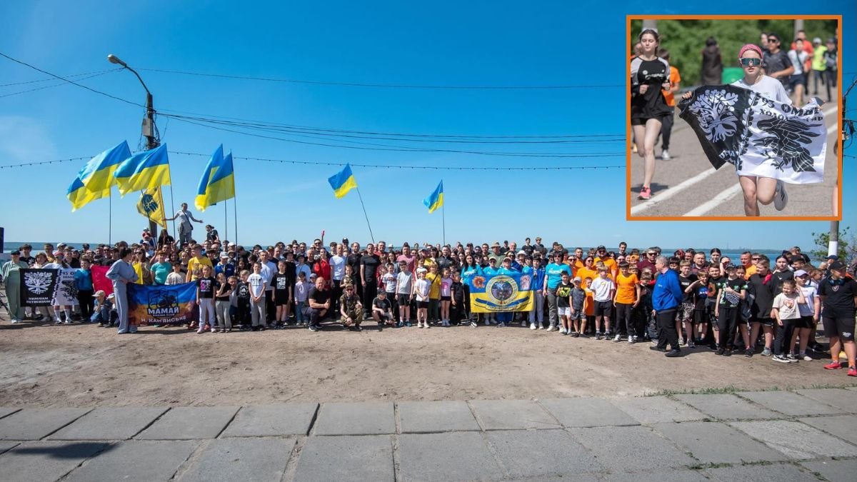 У Кам’янському відбувся спортивно-патріотичний легкоатлетичний пробіг “Разом до Перемоги”