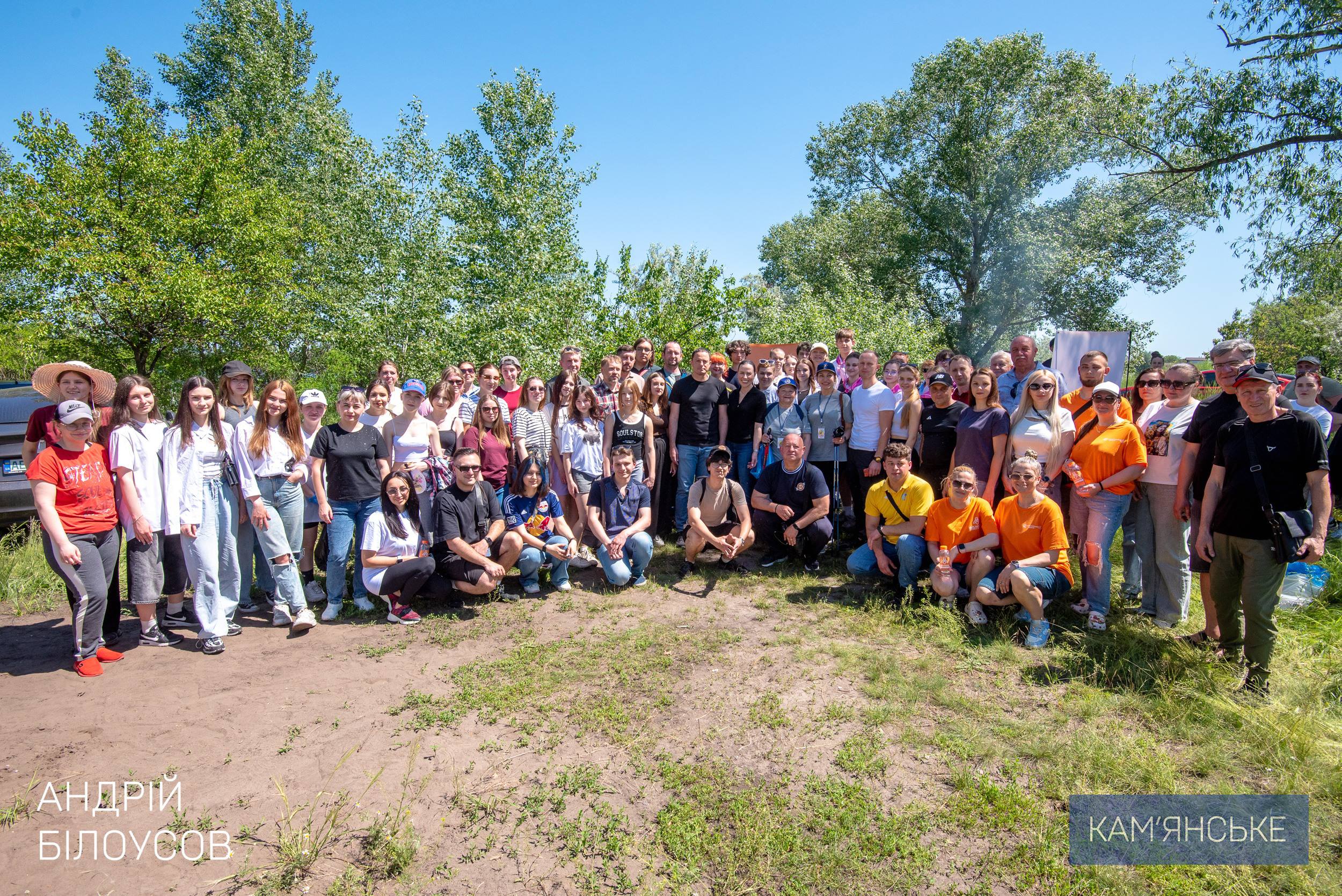У Кам’янському прибирали узбережжя Єлизаветівського котловану (відео)