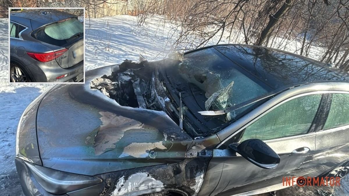 У Кам’янському підліток спалив авто у дворі: справу передали до …