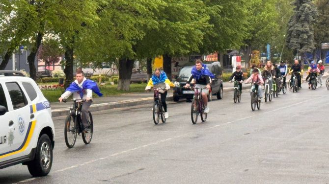 У Кам’янці відзначили День Європи велопарадом