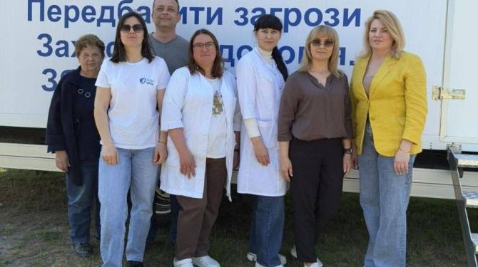 У Кельменецькій громаді провели ще один виїзний День здоров'я