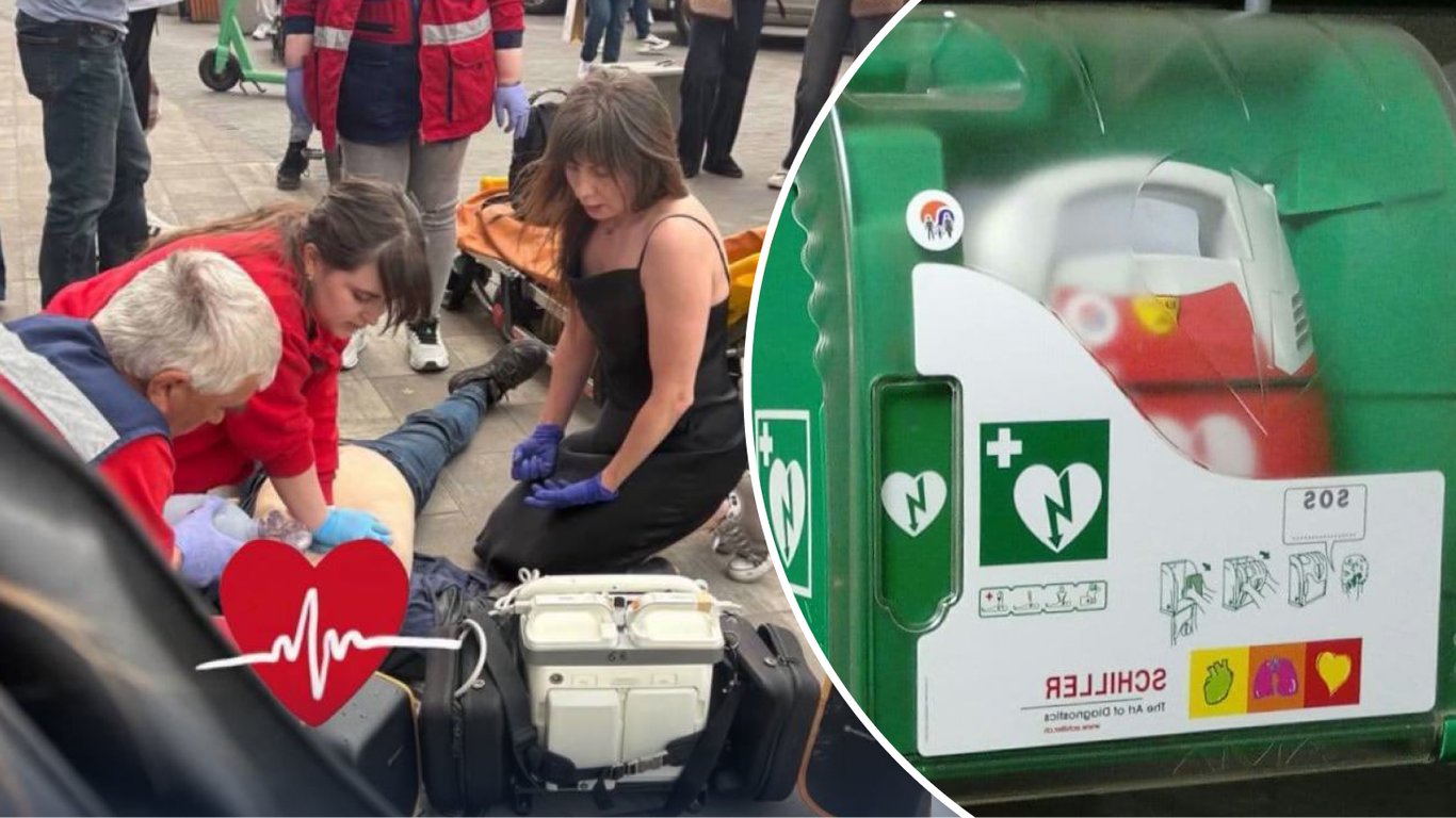 У Києві біля метро помер чоловік: йому не винесли дефібрилятор